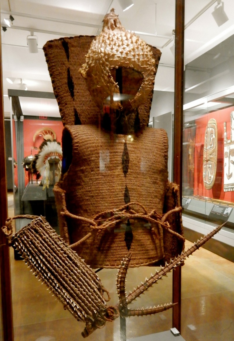 Arts of War exhibit - Peabody Museum - Cambridge MA