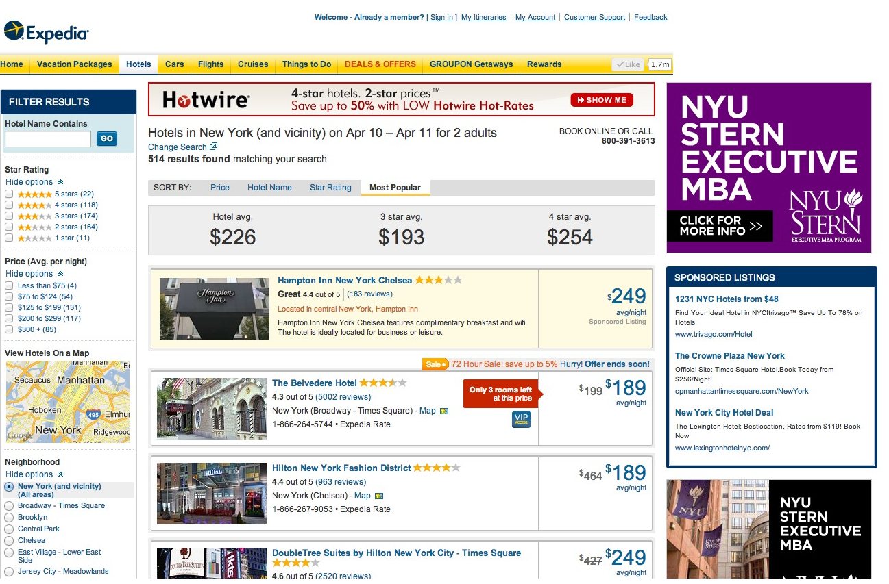 Best Hotel Booking Sites Compared