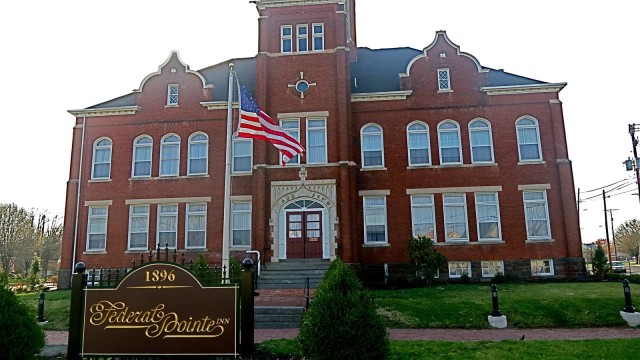 Once the Gettysburg, PA High School is now a boutique hotel