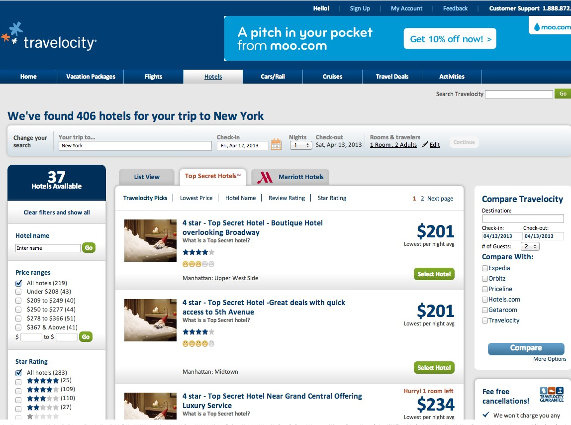 Best Hotel Booking Sites Compared