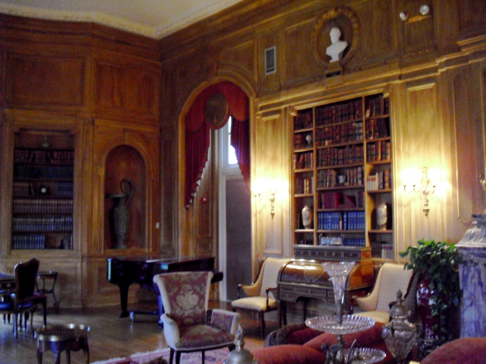 OHEKA Castle library Huntington Long Island NY