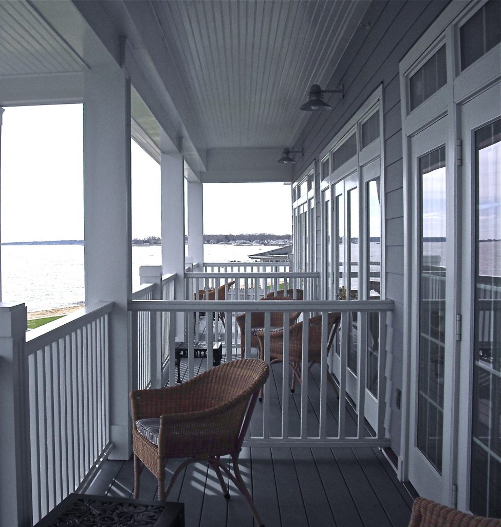 Balcony, Madison Beach Hotel, CT