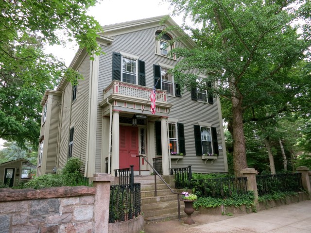 FDR's Grandparents home, now a Bed and Breakfast in Fairhaven, MA