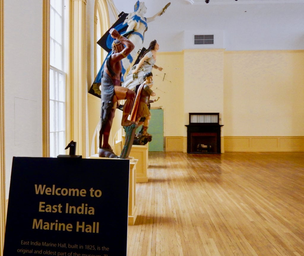 East India Marine Hall Peabody Essex Museum Salem MA
