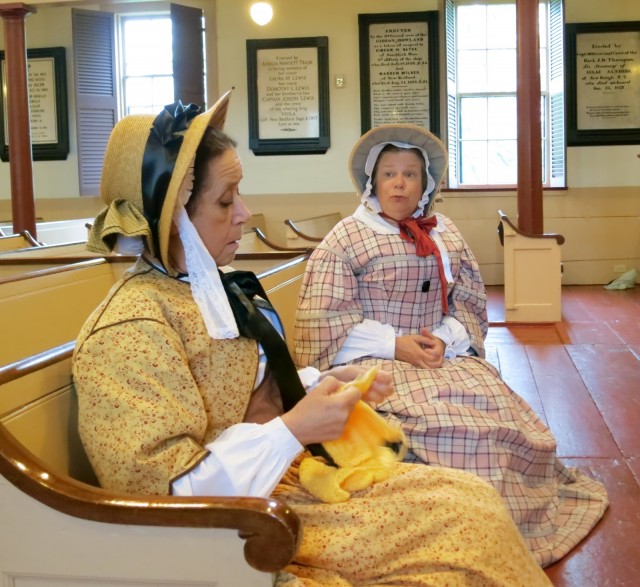 The 1850's Gals, Ruth and Abby, dish the latest gossip in New Bedford, MA #VisitMA @GetawayMavens