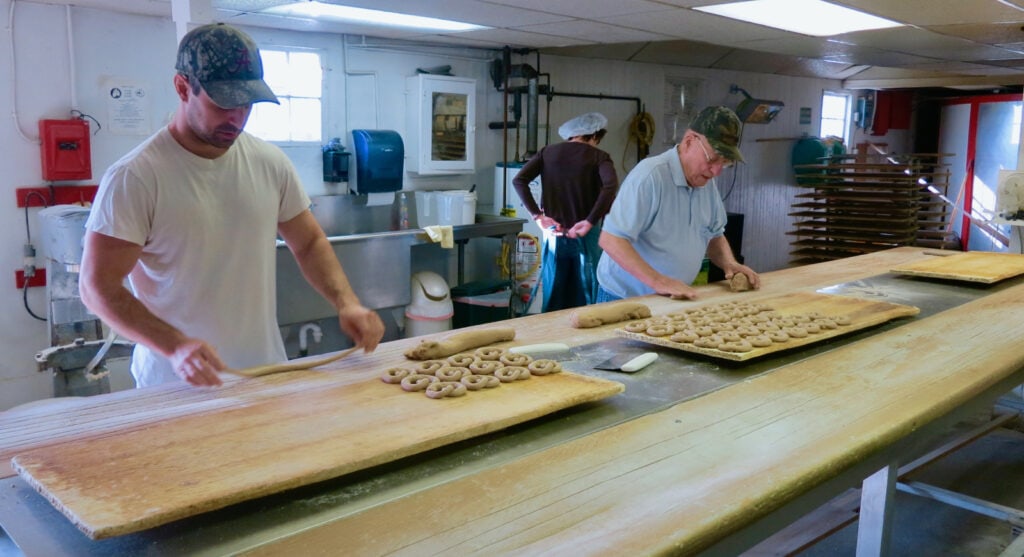 Handmade Revonah Pretzels Factory Tour PA