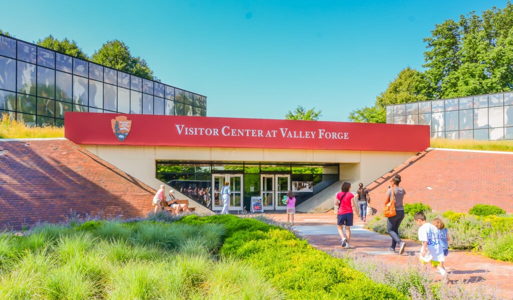 Visitors Center at Valley Forge National Historical Park