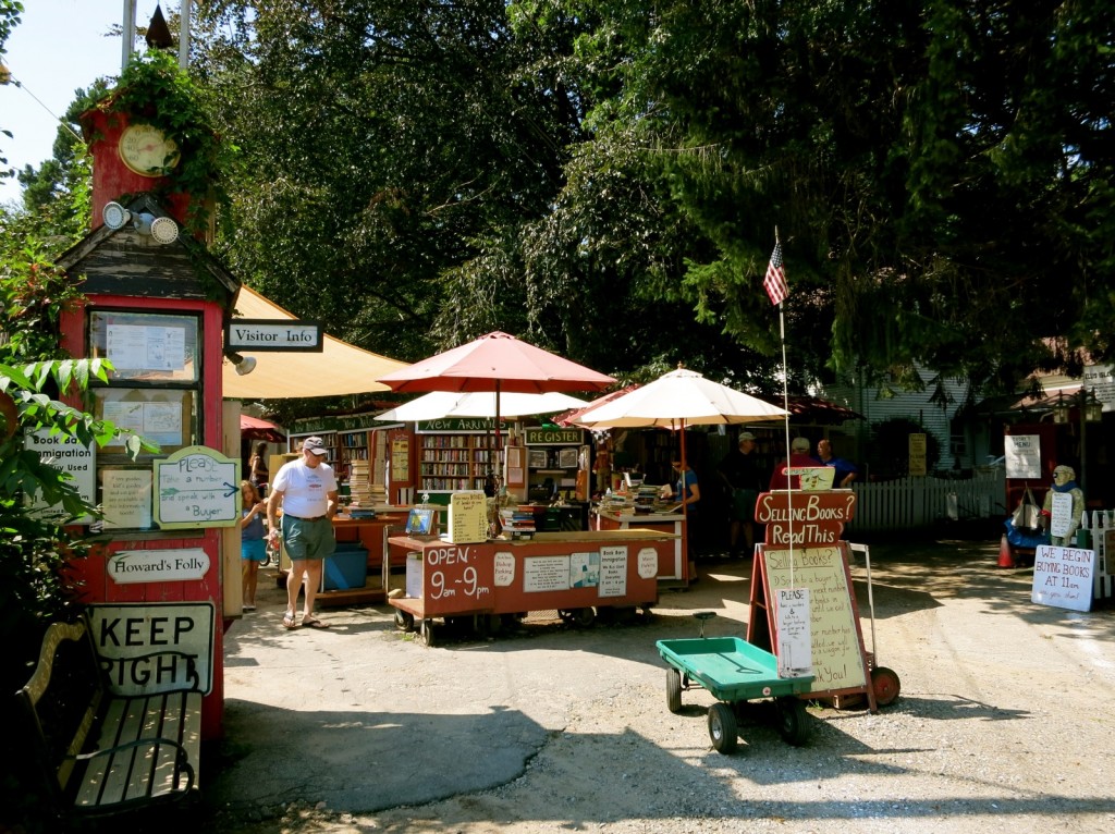 The Book Barn outside Niantic CT