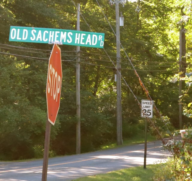 Neighborhood in Guilford CT named after the severed head of a Tribal Leader
