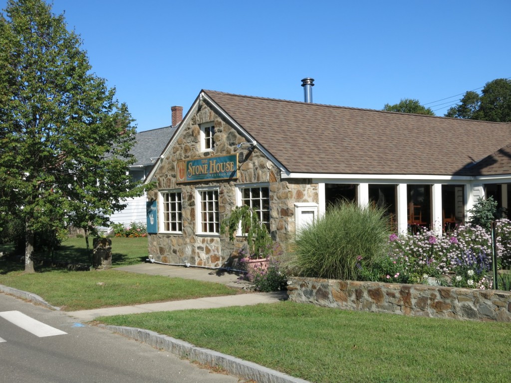 Eat at the Stonehouse Restaurant on a weekend getaway in Guilford CT.
