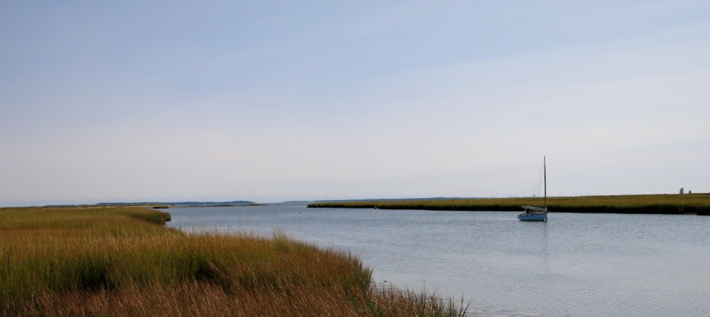 View of Lieutenant River from Smith Neck Rd. Old Lyme CT