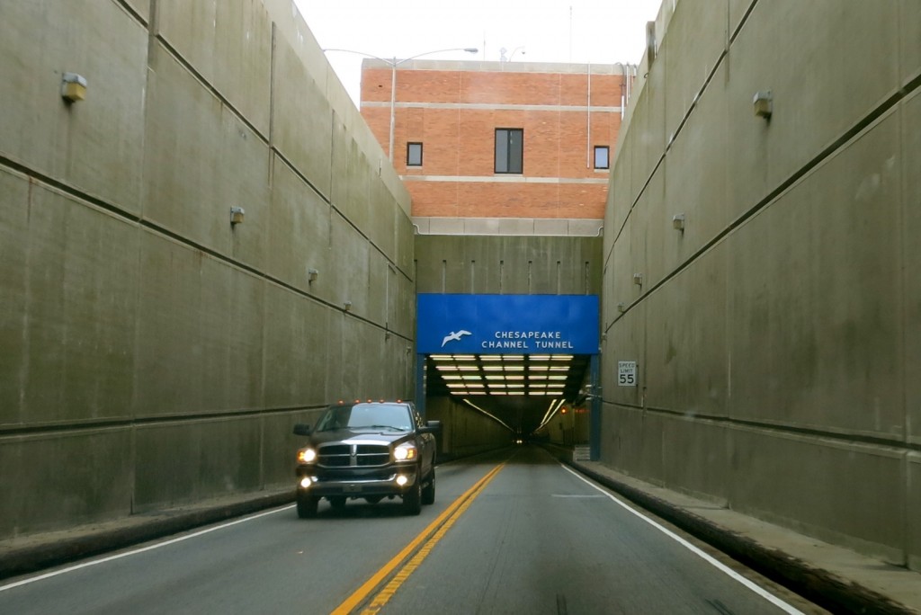 Chesapeake Bay Bridge and Tunnel from Cape Charles VA to Virginia Beach VA