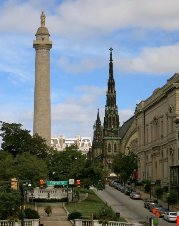 Washington Monument, Mount Vernon Neighborhood, Baltimore MD