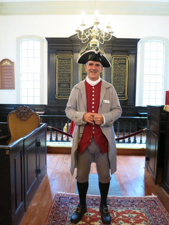 Ray Baird as Patrick Henry at St. Johns Church, Richmond VA