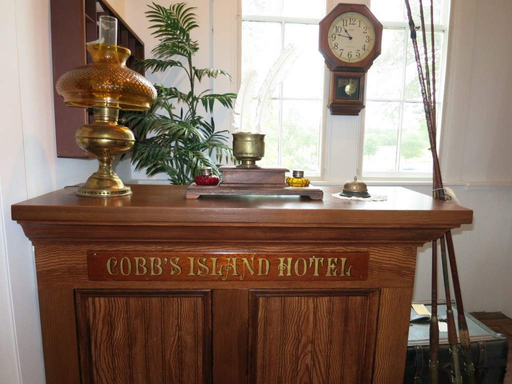 Cobb's Island Hotel relic at Barrier Island Center, Eastern Shore, VA