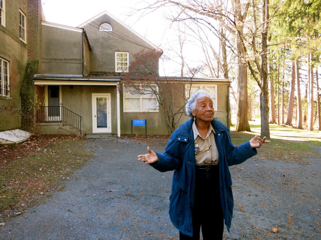 Doris Mack, Guide, Val Kill, Eleanor Roosevelt Home, Hyde Park NY