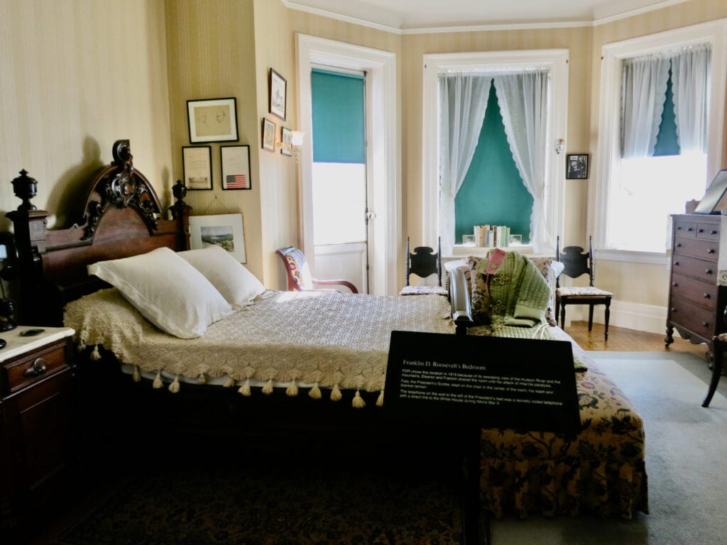 Room where FDR was born, Hyde Park NY