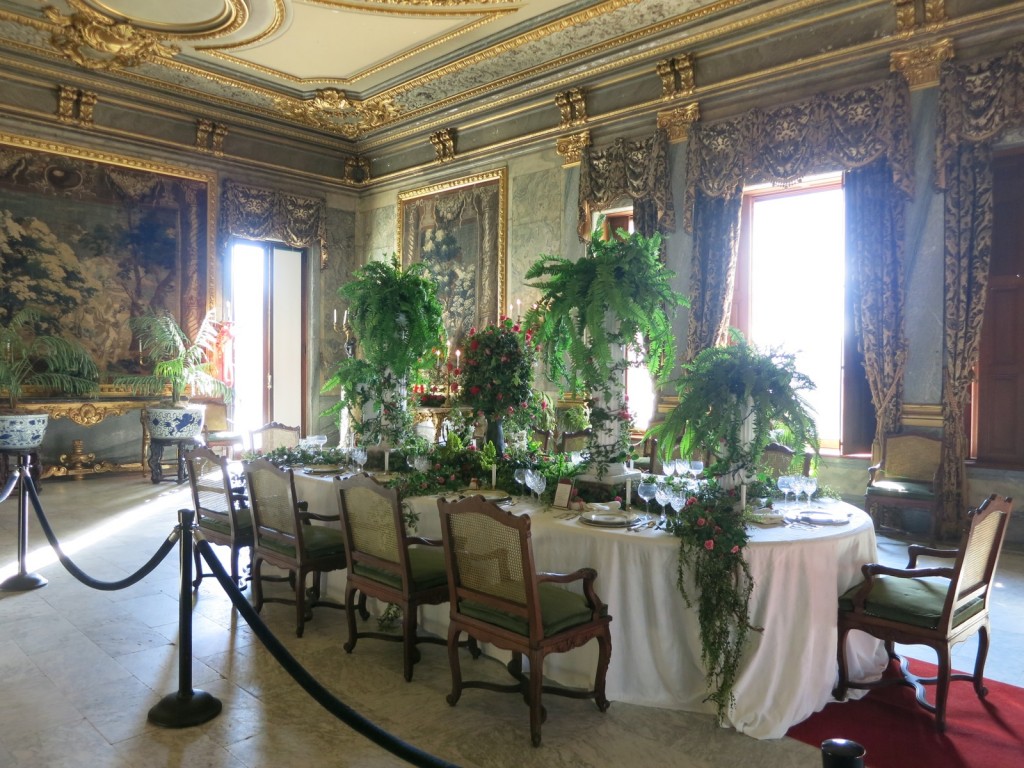 Dining room at Staatsburgh Mansion, Staatsburgh NY