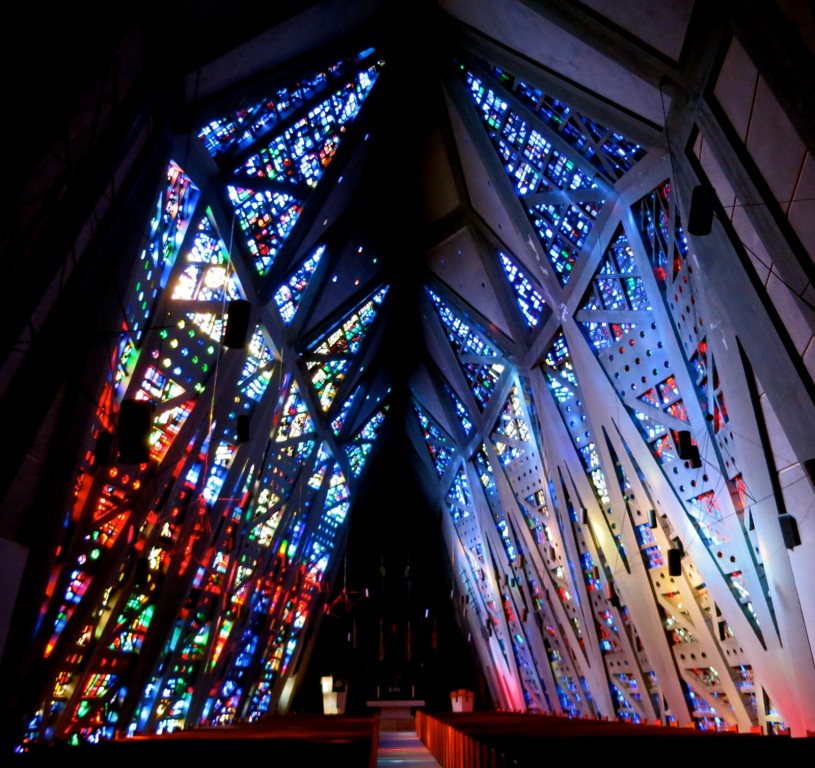 Fish Church colorful interior Stamford CT