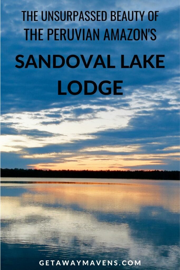 Peruvian Amazon Sandoval Lake Lodge Pin