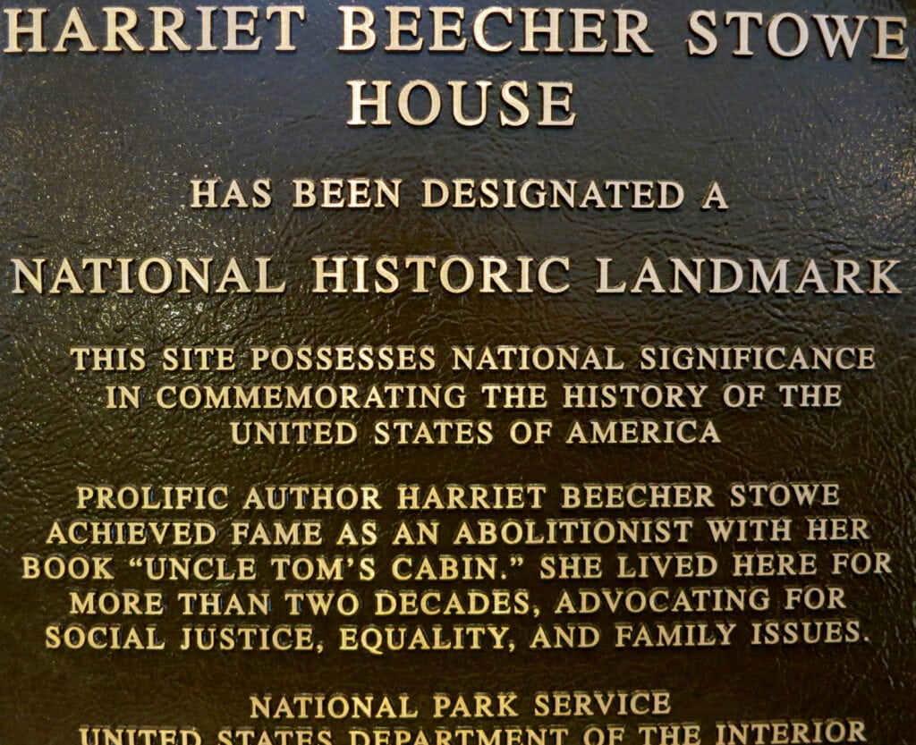 Harriet Beecher Stowe House National Historic Landmark