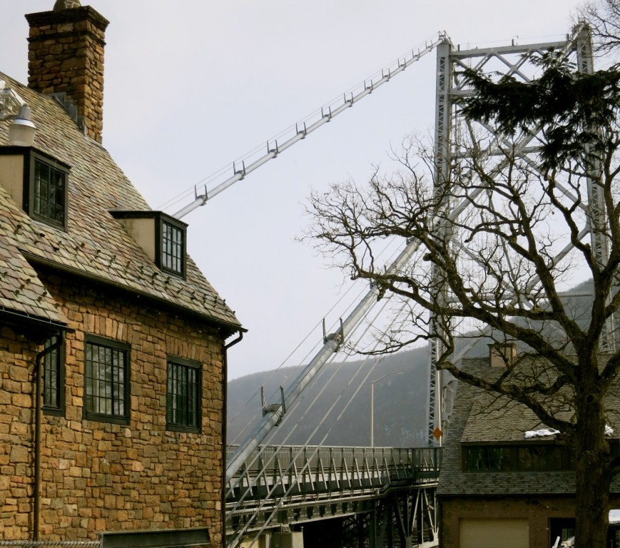 Western Foot of Bear Mountain Bridge, NY