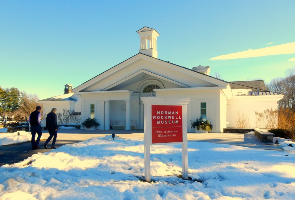 Norman Rockwell Museum exterior, Stockbridge MA