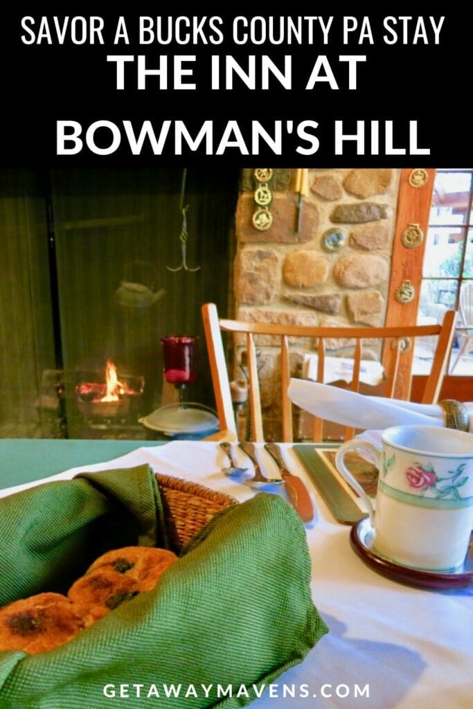 The Inn at Bowman's Hill review pin