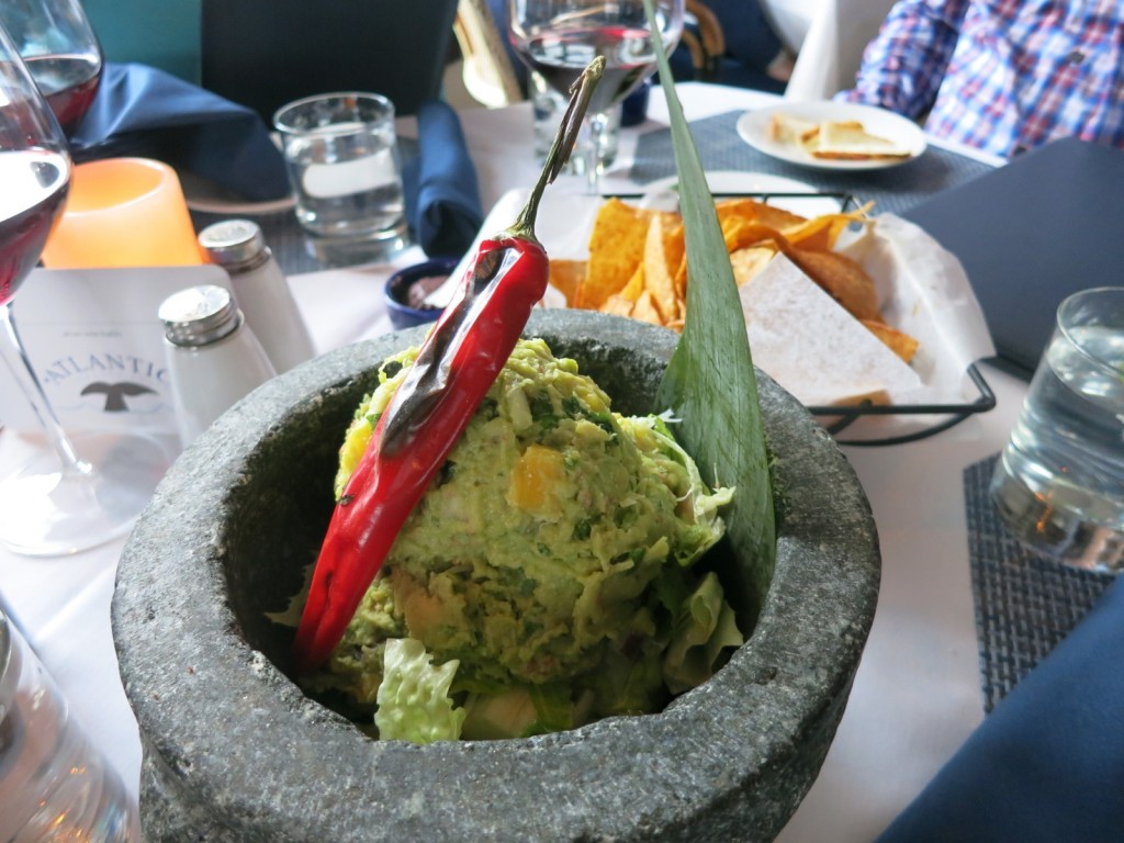 Crabmeat Guacamole, Atlantic Restaurant, Edgartown Marthas Vineyard MA