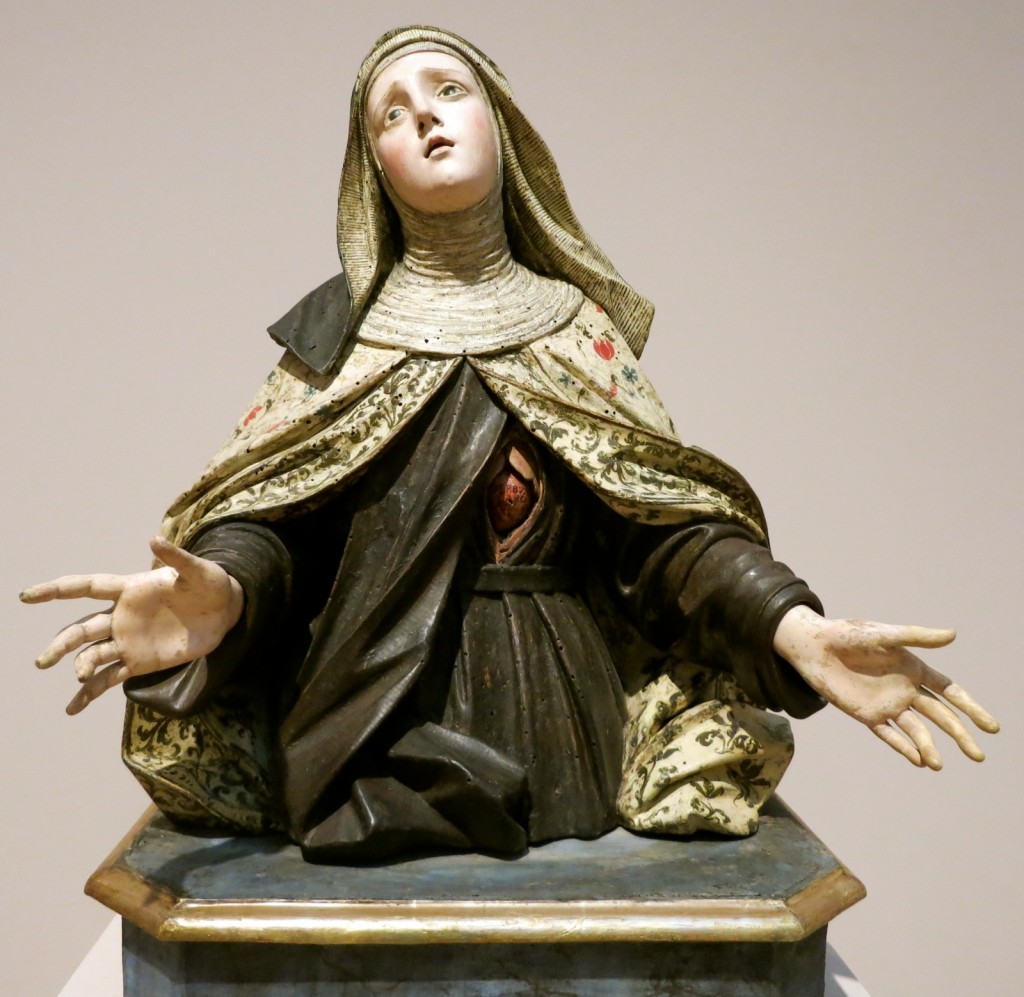Davis Museum, Wellesley College, Francisco Alcaraz's Saint Teresa of Avila 