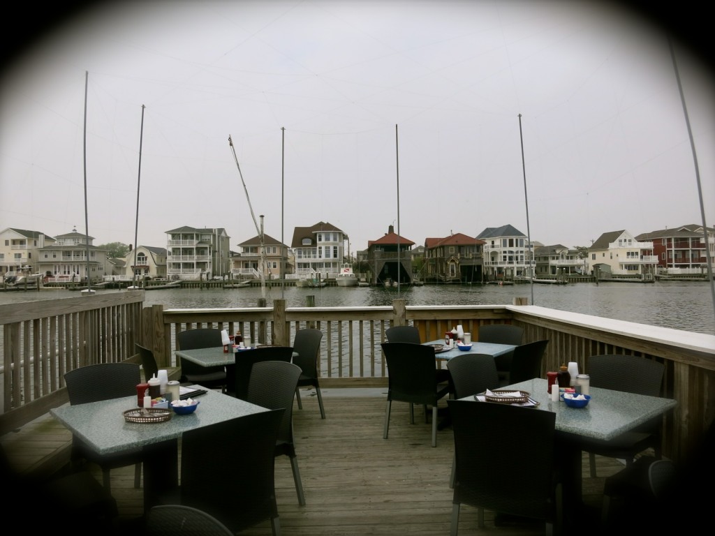 View from deck of Gilchrist Restaurant, Atlantic City, NJ