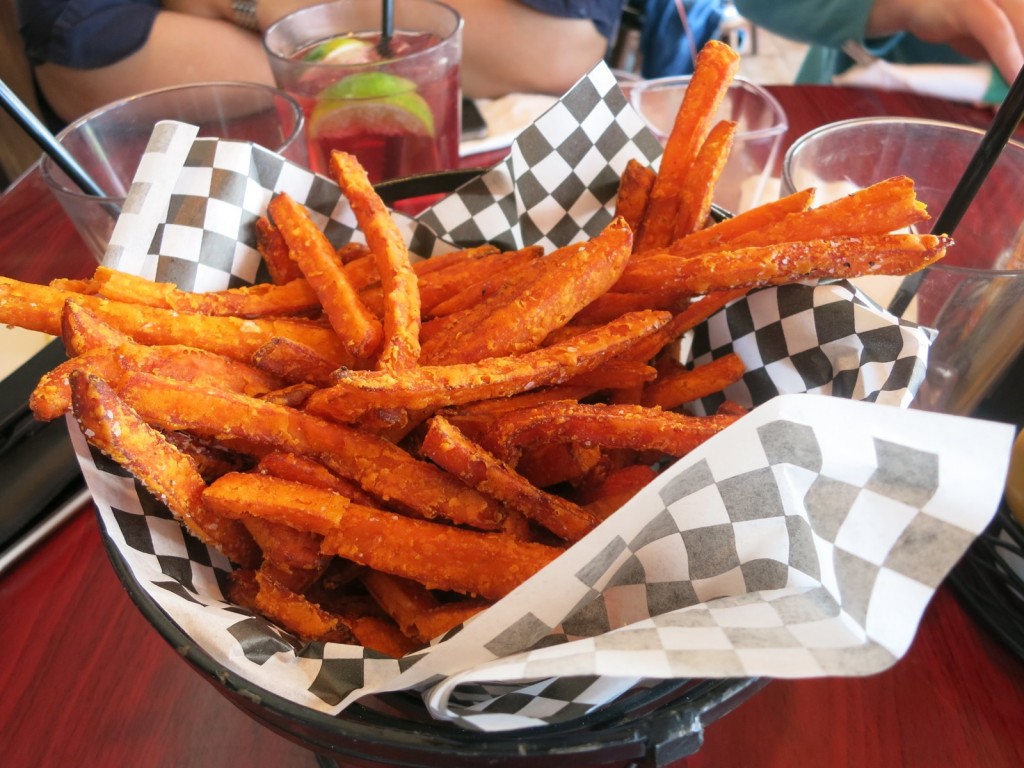 Sweet Potato Fries, Lookout Tavern, Oak Bluffs Marthas Vineyard MA