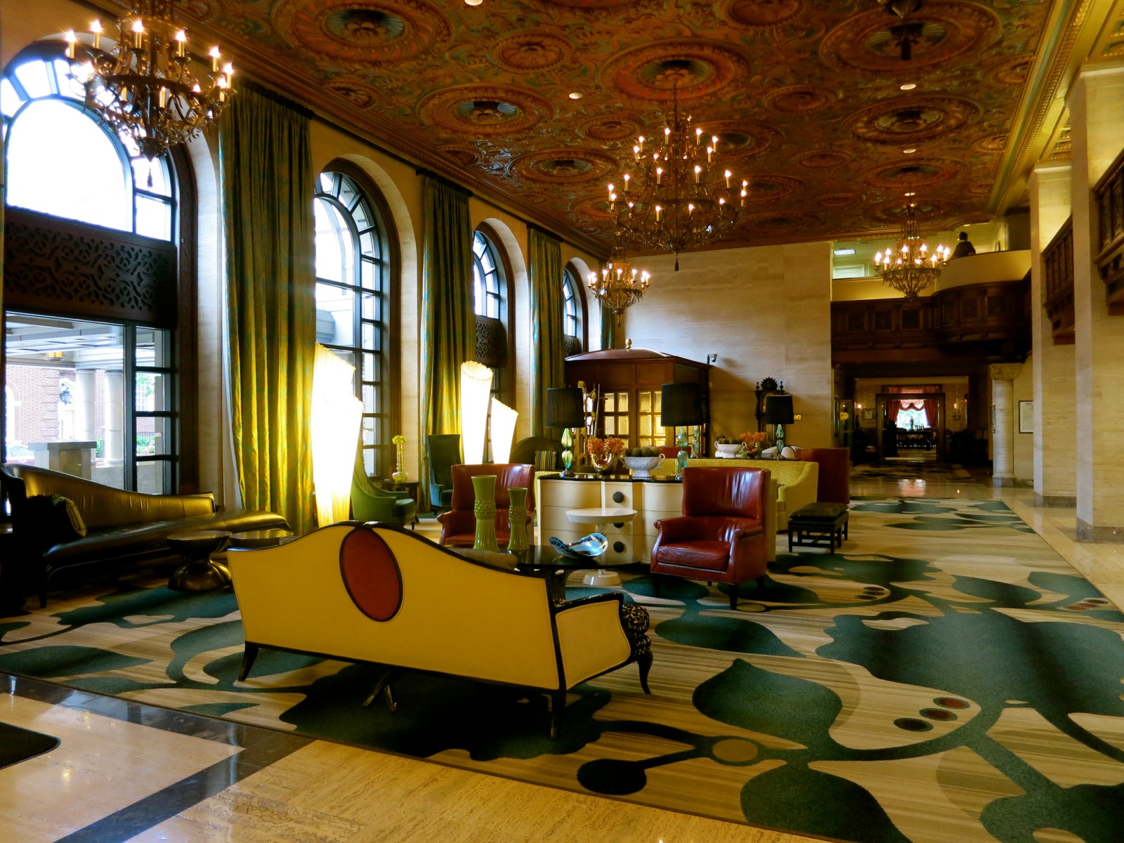 Do Wilmington De Like A Du Pont Du Pont Hotel S Renovated Lobby Wilmington De