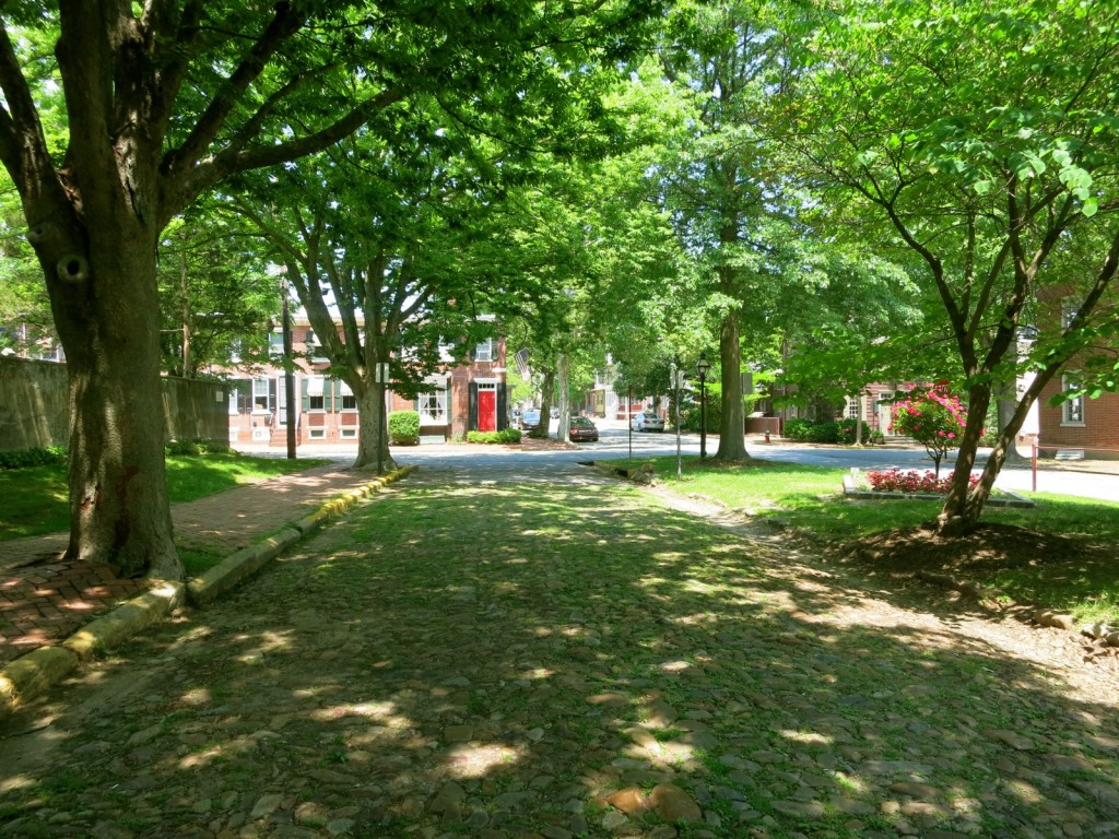 Cobblestone Streets of New Castle Historic District, DE