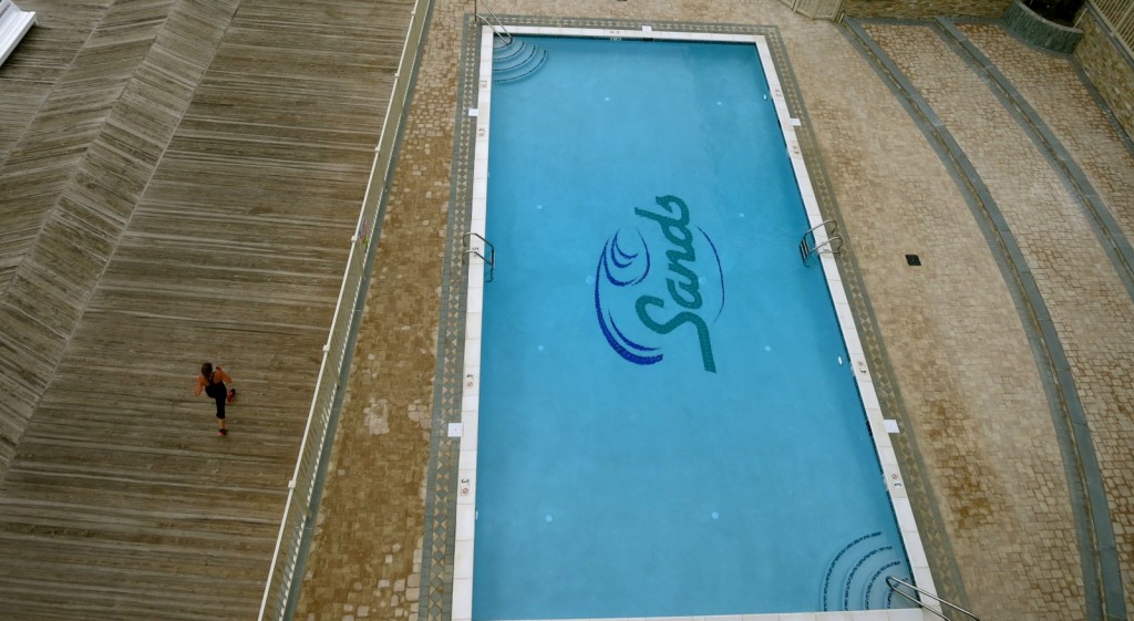 Oceanfront Salt Water Pool at Sands Hotel, Rehoboth Beach, DE