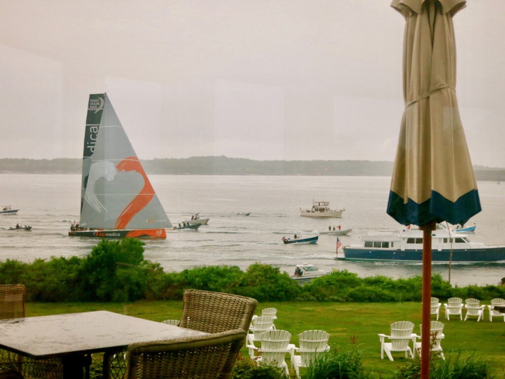 Volvo Ocean Race from Castle Hill Inn Newport RI