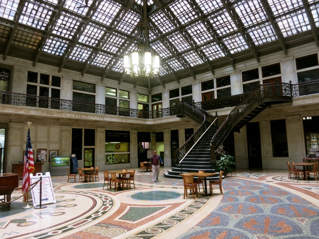 Ellicott Square Building Interior