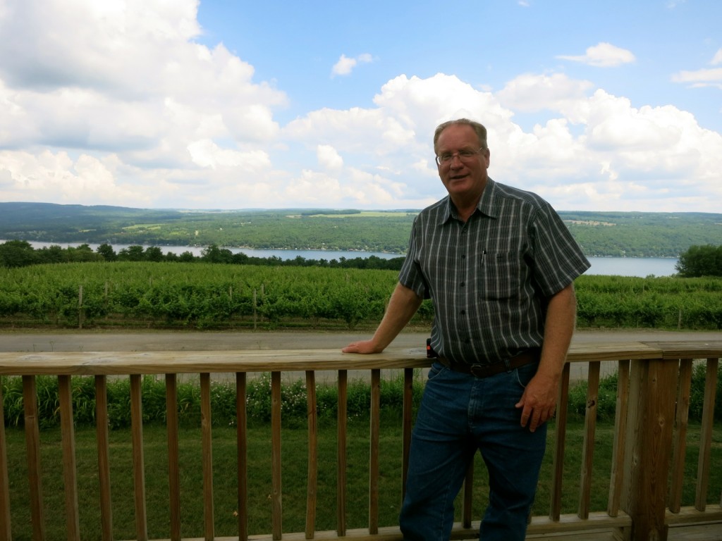 Fred Frank, third generation owner of Dr. Konstantin Frank Winery