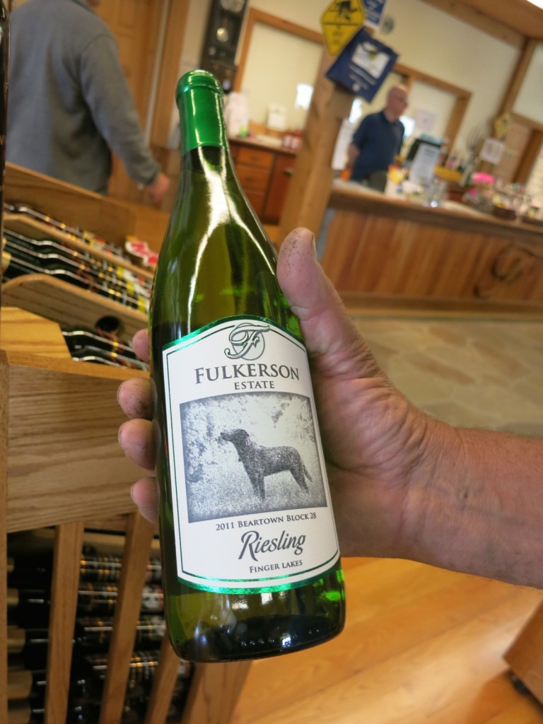 Fulkerson Estate Riesling, on Seneca Lake NY