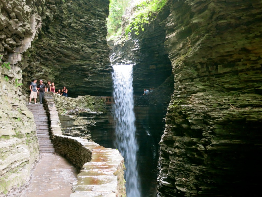 Waterfall pictures at Watkins Glen State Park