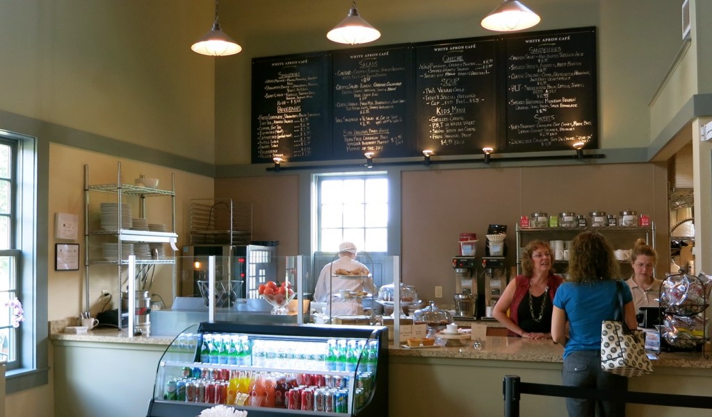 White Apron Cafe at Strawbery Banke Museum, Portsmouth NH