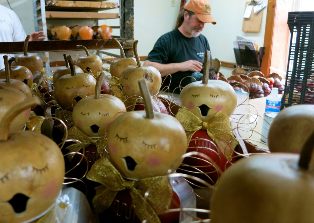 Christmas Carol Gourds