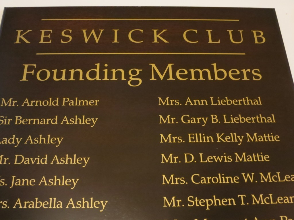 Founding Members of Keswick Club