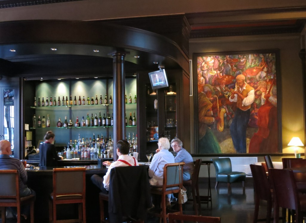 Bar at George Washington Hotel, Winchester VA