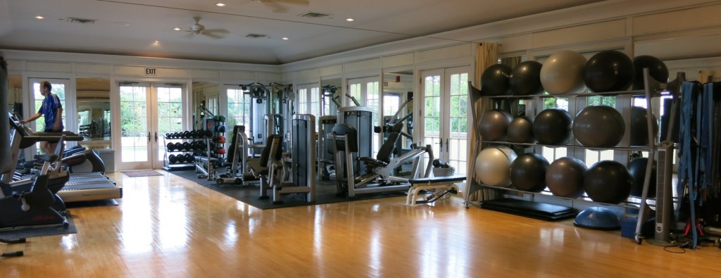 Keswick Hall Fitness Room