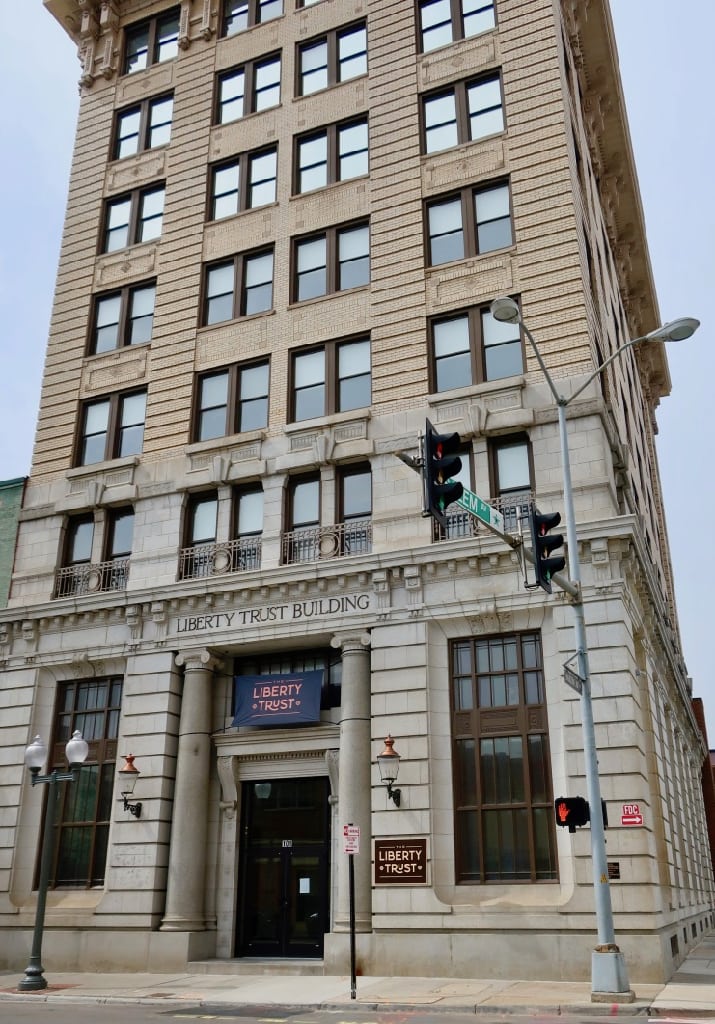 Liberty Trust Hotel exterior Roanoke VA