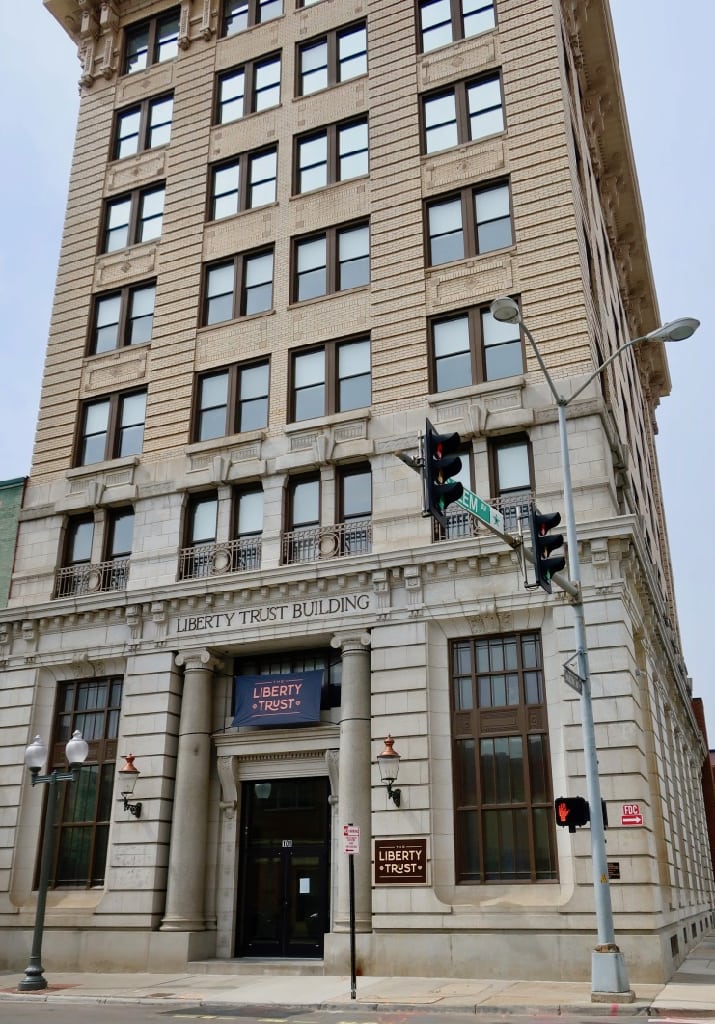 Liberty Trust Hotel exterior Roanoke VA