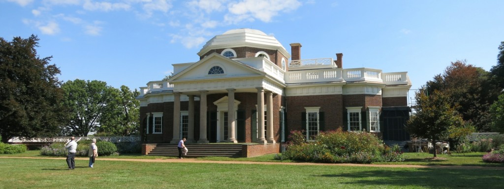 Things to do near Charlottesville VA includes Thomas Jefferson's home, Monticello.