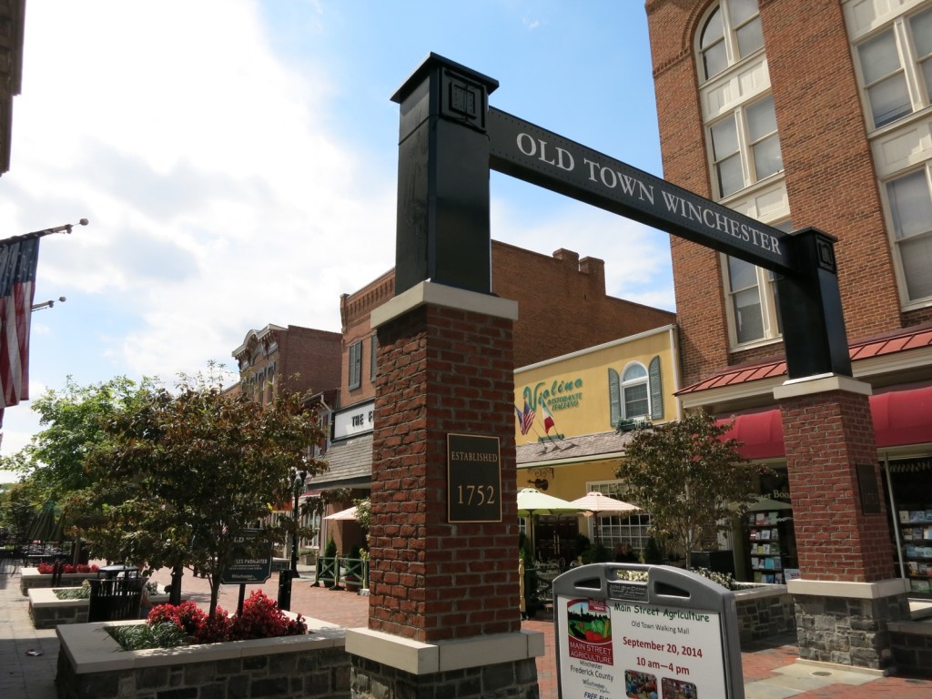 Old Town Pedestrian Mall, Winchester VA