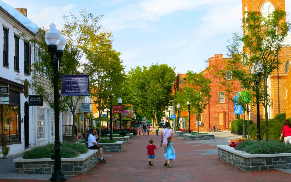 Old Town Winchester VA Sunset